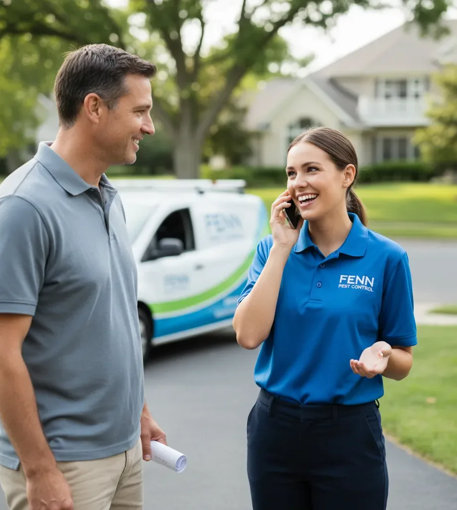 Fenn Pest Control customer support in Darrington